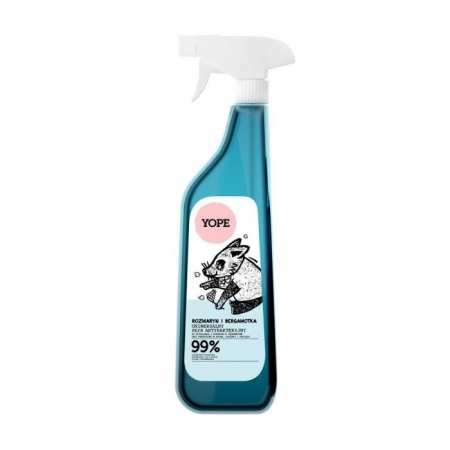 YOPE Płyn antybakteryjny Rozmaryn i Bergamotka 750ml